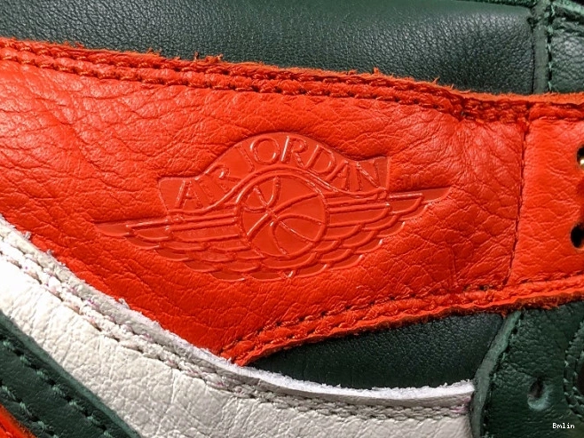 Bmlin shoes x Air 1 Jordan Sail Fir-Team OG SoleFly Retro High AV3905-138 Orange 0822